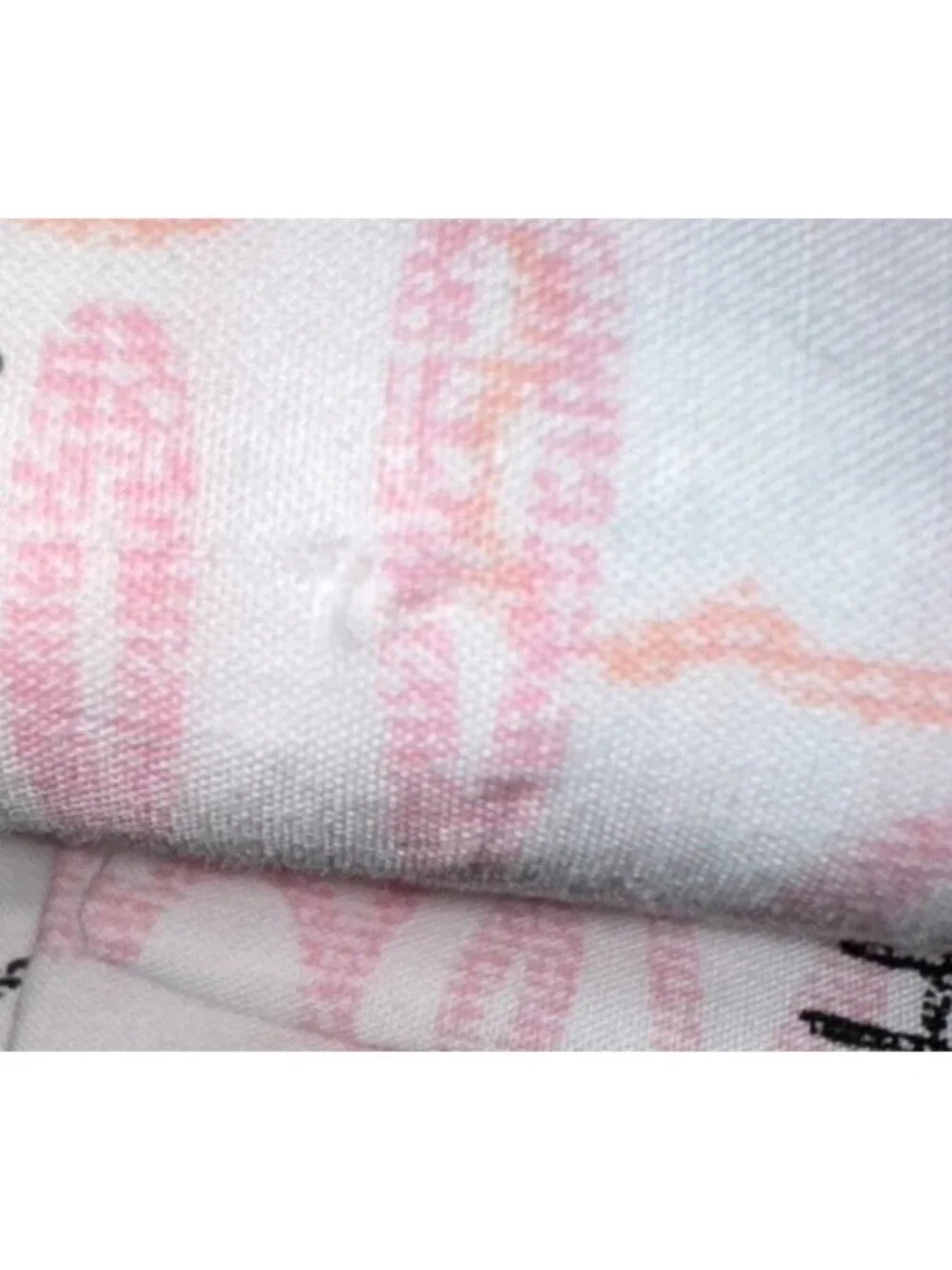 NWT POTTERY BARN TEEN Hello Kitty Pink Queen Sheet Set Pillowcases Flaw